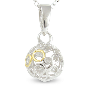 Eternity - Eternal Friendship (cute size) - sterling silver pendant