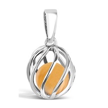 Celebrate a November birthday with a Amber birthstone necklace!
Twist version