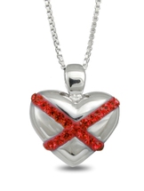 Cross my heart Red