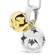 Zodiac silver pendant Capricorn - Dec 22 - Jan 19