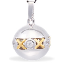 XOX - Hugs & Kisses (Yellow Gold)