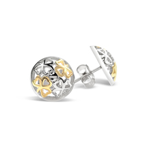 Sphere of Life - Shamrock Stud Earrings