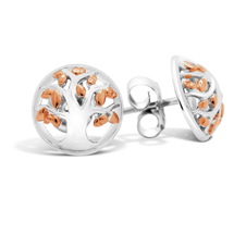 Family Tree (Rose Gold) Stud Earrings
