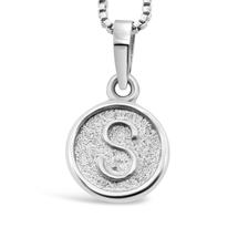 Sterling Silver 'S' pendant